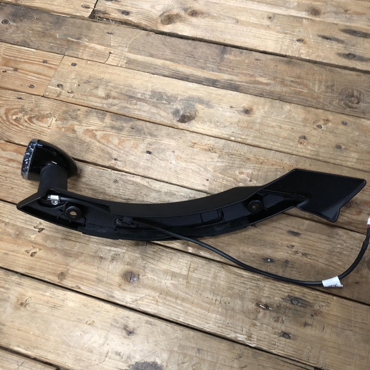 Indian Scout Bobber / Rogue right-hand rear fender rail with lights